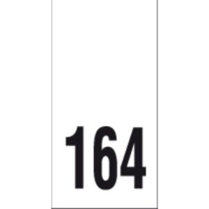 Õmmeldav suurusesilt, 200 tk, suurus 164