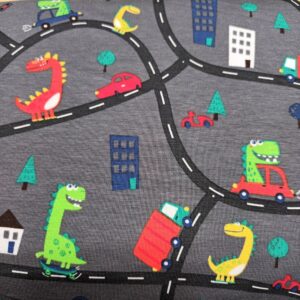 Trikotaaž - draakonid liikluses, tumehall