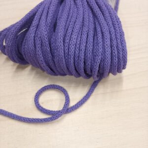 Puuvillane pael, ø 5 mm, lilla