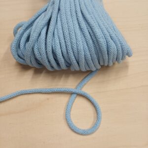 Puuvillane pael, ø 5 mm, helesinine