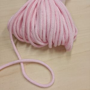 Puuvillane pael, ø 5 mm, heleroosa