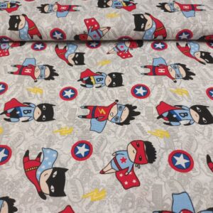 Dekoratiivne kangas, kangelased, 2,0 m