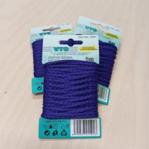 Ümarpael, ø 4 mm, pakis 5 m, tumelilla