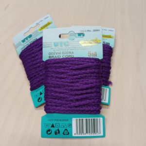 Ümarpael, ø 4 mm, pakis 5 m, lilla