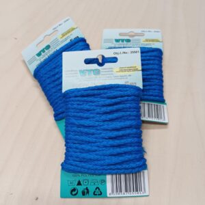 Ümarpael, ø 4 mm, pakis 5 m, sinine