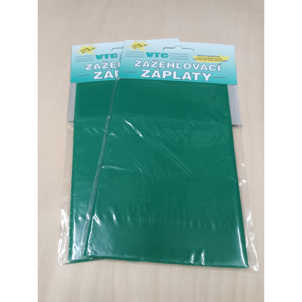 Triigitav paik, puuvillane, 15 x 20 cm, 3 tk, roheline