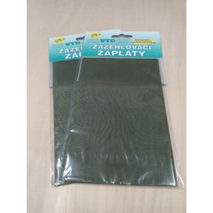 Triigitav paik, puuvillane, 15 x 20 cm, 3 tk, khakiroheline