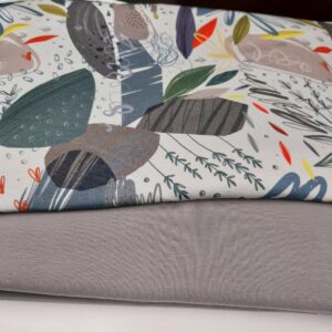 Abstraktse mustriga hall dressikomplekt, 2,2 m