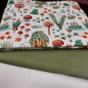 Roheline komplekt konnadega, 2,5 m