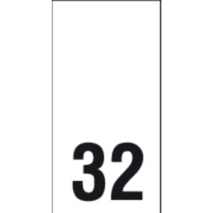 Õmmeldav suurusesilt, 200 tk, suurus 32