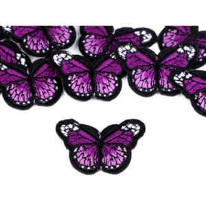 Triigitav aplikatsioon, liblikas, tumelilla