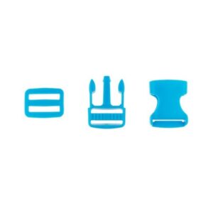 Kinnitusklamber pandlaga - 25 mm kummile, sinine