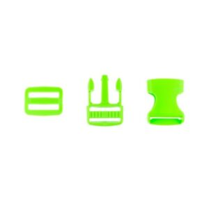 Kinnitusklamber pandlaga - 25 mm kummile, roheline