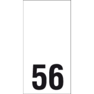 Õmmeldav suurusesilt, 200 tk, suurus 56