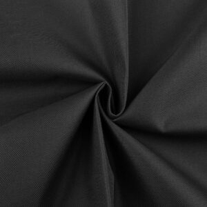 Vetthülgav õuekangas, 350-400 gr, must