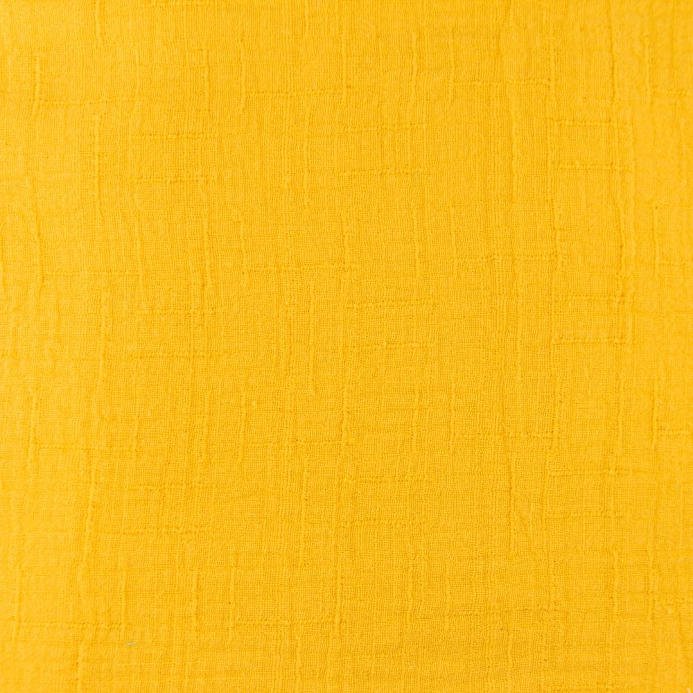 Bambusmusliin - 2-kihiline, kollane