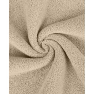 Puuvillafliis Sheepskin, 100% puuvill - beež