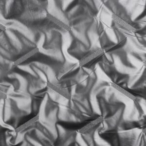 Tepitud jopekangas, hõbehall, 0,6 m