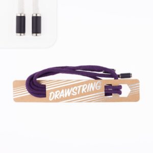 Puuvillane kapuutsipael – 1,2 m, tumelilla