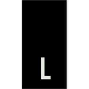 Õmmeldav suurusesilt, 200 tk, suurus L, must