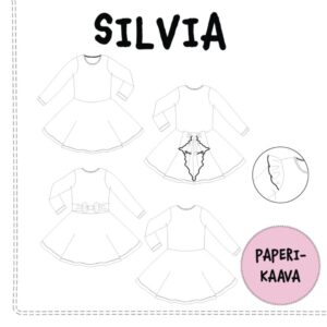 Paberlõige - laste satsikleit SILVIA, suurus 92-140