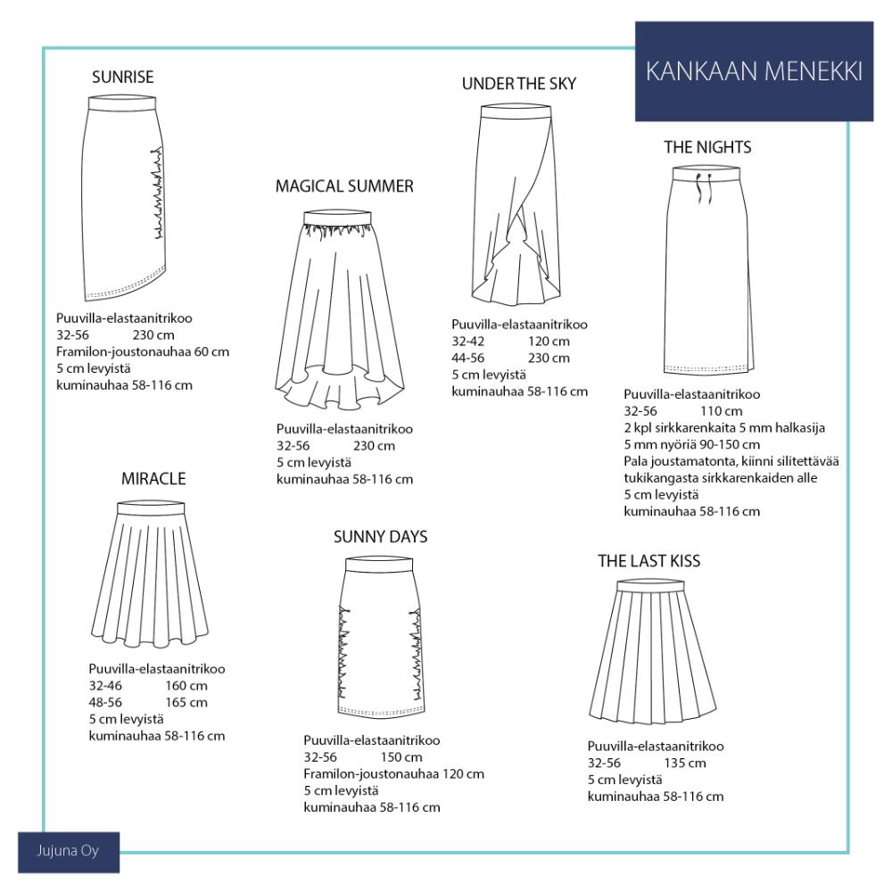 Paberlõige - naiste seelikud, suurus 32-56 - Image 2