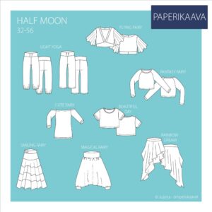 Paberlõige - naiste vabaajariiete komplekt, suurus 32-56