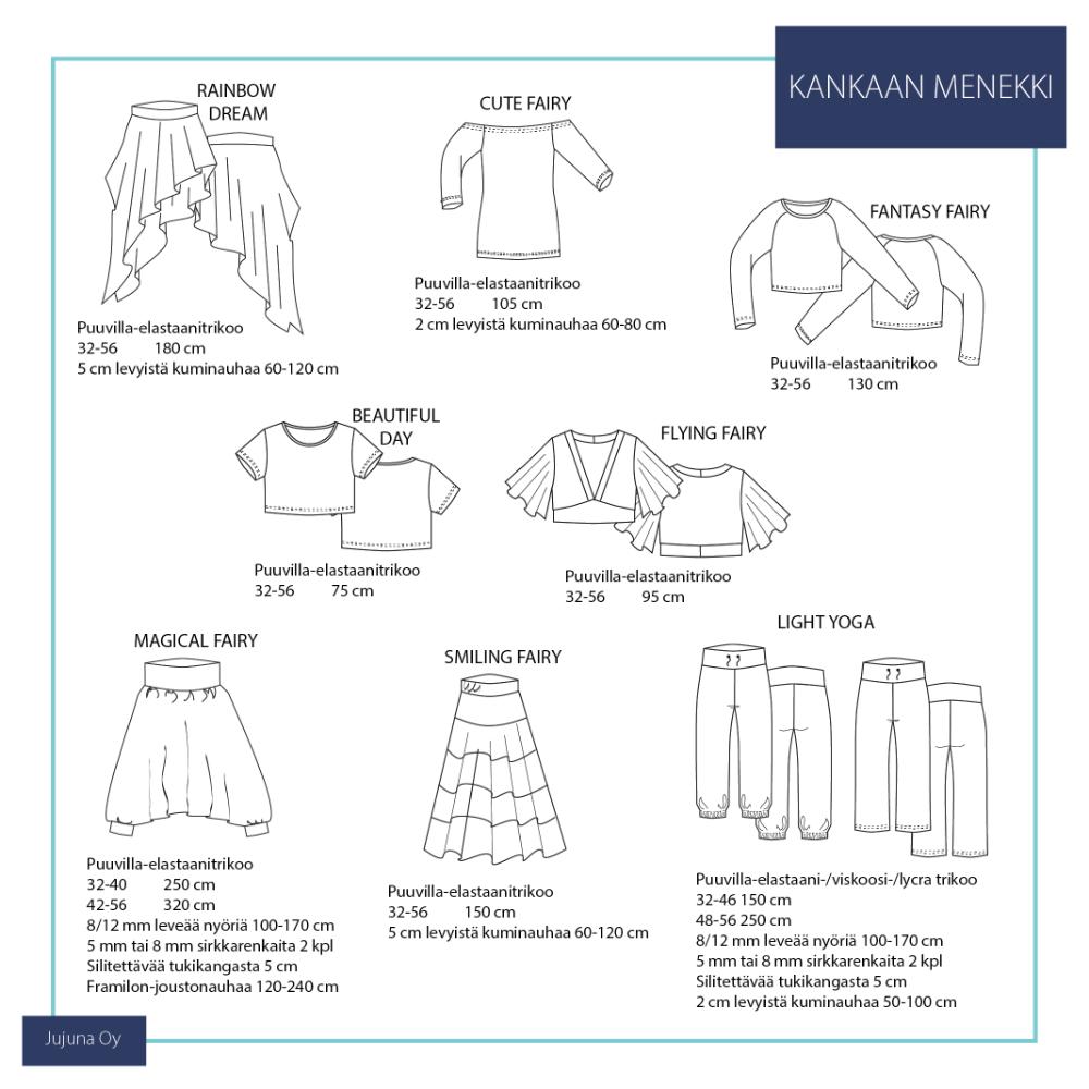 Paberlõige - naiste vabaajariiete komplekt, suurus 32-56 - Image 2