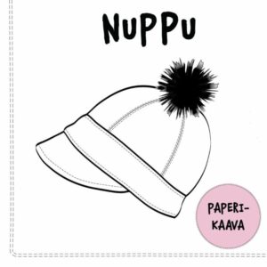 Paberlõige - nokaga müts NUPPU, suurus 50-62