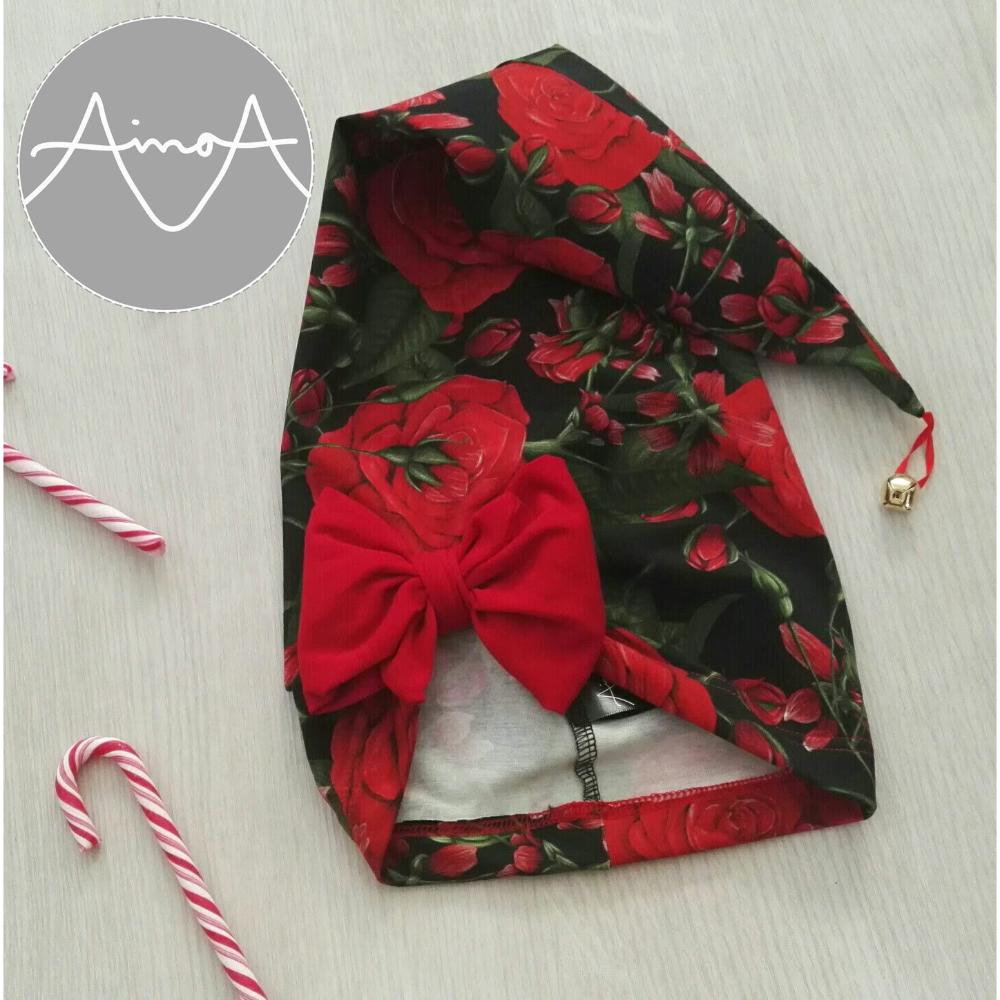 Paberlõige - lipsuga päkapikumüts, RUSETTIINA, suurus 41-58 cm - Image 4