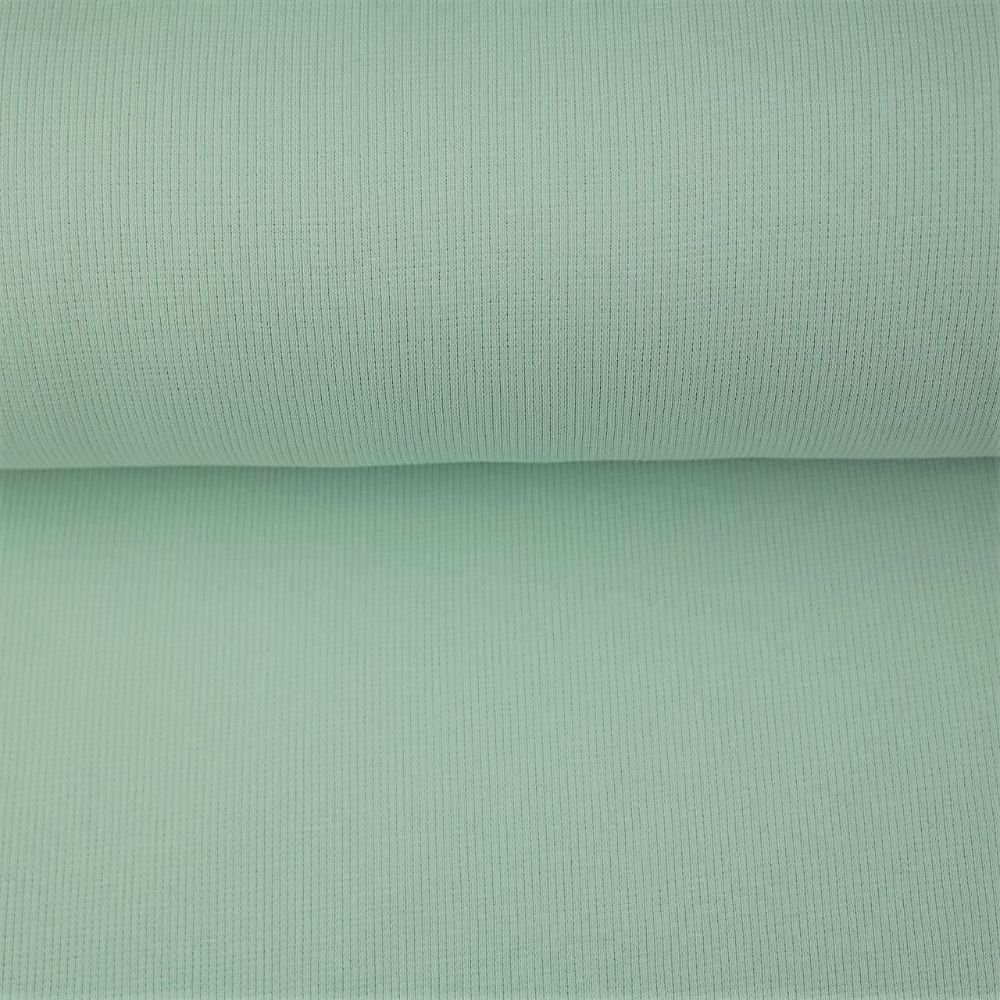 Ribiline trikotaaž, hele mündiroheline