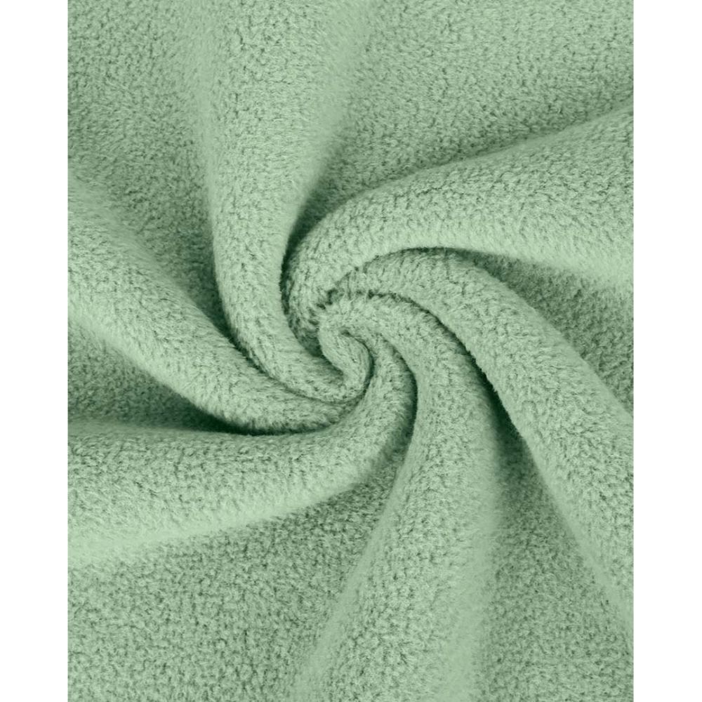 Puuvillafliis Sheepskin, 100% puuvill - vanaroheline
