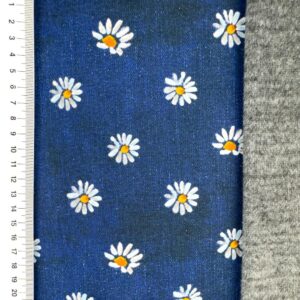 Alpifliisiga dressikangas - karikakrad teksaimitatsiooniga sinisel