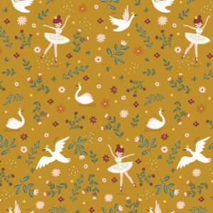 Dressikangas, uhutud - baleriinid ja luiged, GOTS