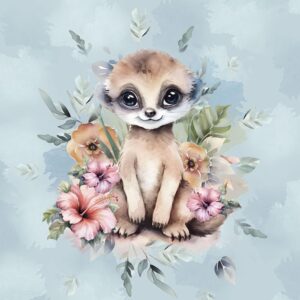 Dressikangast paneel, 40x50 cm, surikaat