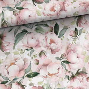 Dressikangas - heleroosad pojengid