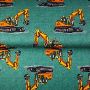 Dressikangas, kopad sinakas-rohelisel