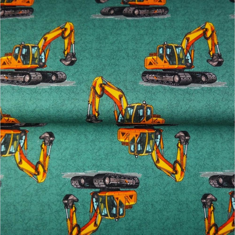 Dressikangas, kopad sinakas-rohelisel