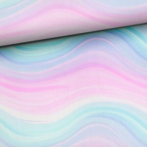 Dressikangas - pastelsed lained