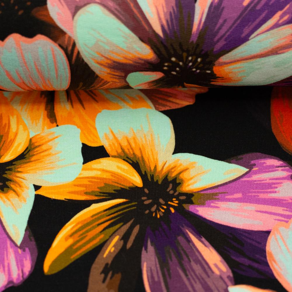 Dressikangas - suured oranžid lilled - Image 2