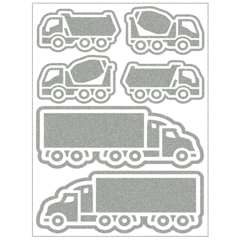 Triigitavad helkurmotiivid, ehitusmasinad