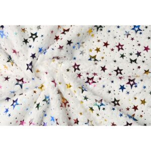 Karvane kangas fooliumtähekestega