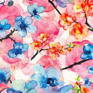 Trikotaaž - maagilised lilled, kirsiõied ja orhideed