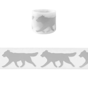 Triigitavad helkurmotiivid, 2,7 cm, rullis 1 m, koer