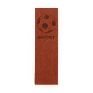 Õmmeldav aplikatsioon, Sport jalgpalliga, pruun