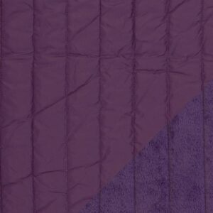 Tepitud jopekangas fliisvoodriga, lilla