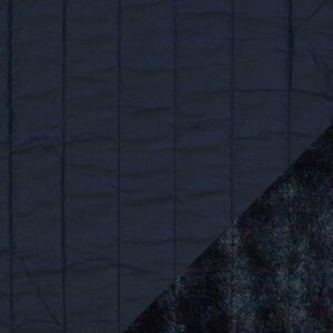 Tepitud jopekangas fliisvoodriga, tumesinine