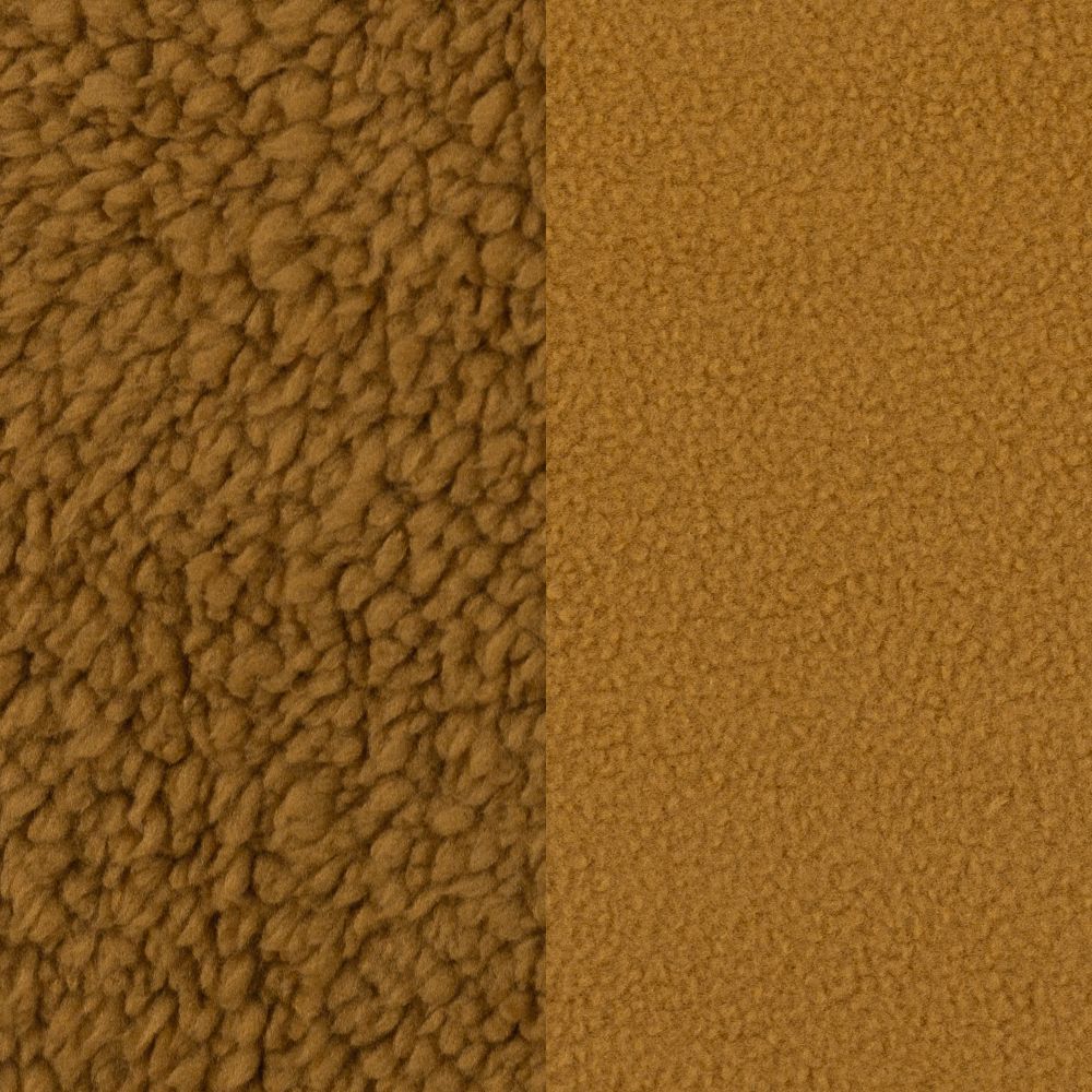 Kahepoolne paks fliiskangas, sinepikollane