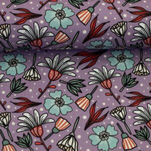 Kanvas - lilled lillal, Garden Stories