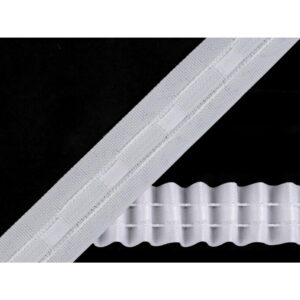 Kardinapael, valge, 2,5 cm